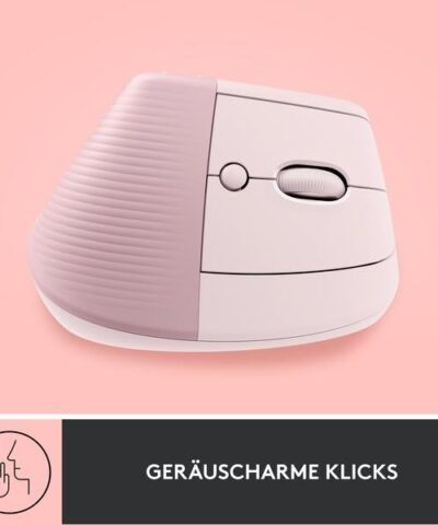 Logitech Ergonomische Maus Lift Rose 5