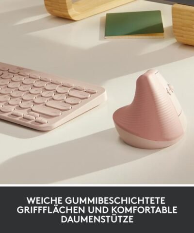 Logitech Ergonomische Maus Lift Rose 2