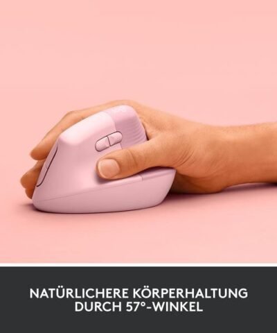 Logitech Ergonomische Maus Lift Rose 3