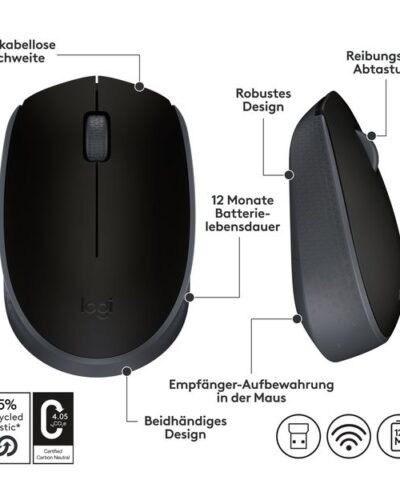 Logitech Mobile Maus M171 , kabellos 4