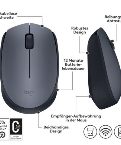 Logitech Maus M170 , kabellos 1