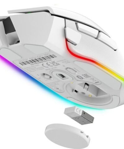 Razer Souris de gaming Basilisk V3 Pro Blanc 4