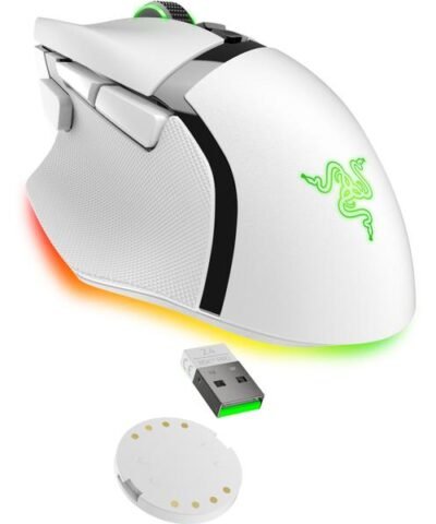 Razer Souris de gaming Basilisk V3 Pro Blanc 5