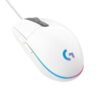 Logitech Souris de gaming G203 Lightsync Blanc