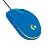 Logitech Souris de gaming G203 Lightsync Bleu 10