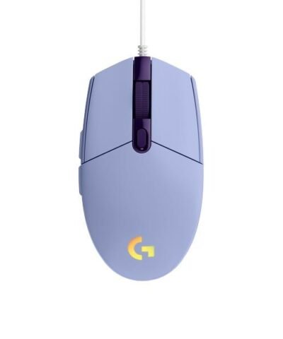 Logitech Souris de gaming G203 Lightsync Violet 4