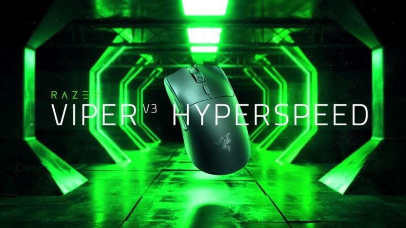 Razer Souris de gaming Viper V3 HyperSpeed Noir