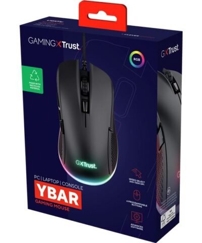 Trust Souris de gaming GXT922 Ybar Noir 5