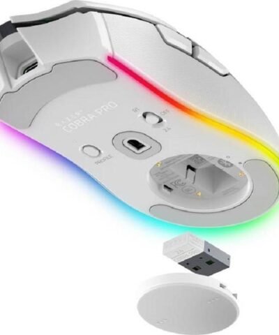 Razer Souris de gaming Cobra Pro Blanc 5