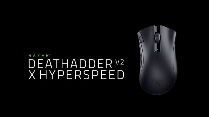 Razer Souris de gaming DeathAdder V2 X HyperSpeed