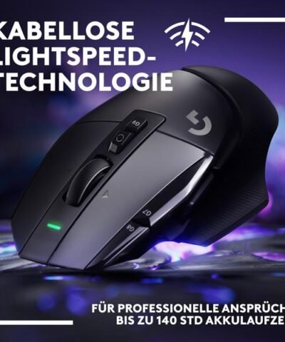 Logitech Gaming-Maus G502 X Lightspeed Schwarz 2