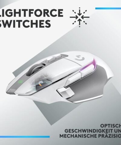 Logitech Gaming-Maus G502 X Plus Weiss 1