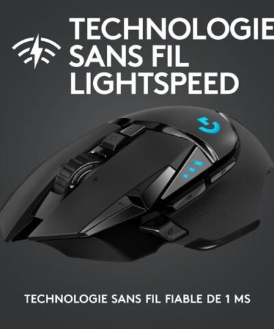 Logitech Souris de gaming G502 Lightspeed Wireless 2