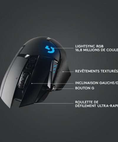 Logitech Souris de gaming G502 Lightspeed Wireless 6