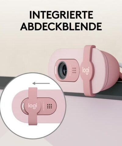 Logitech Brio 100 Rosa 3