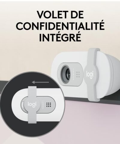 Logitech Brio 100 Blanc 4