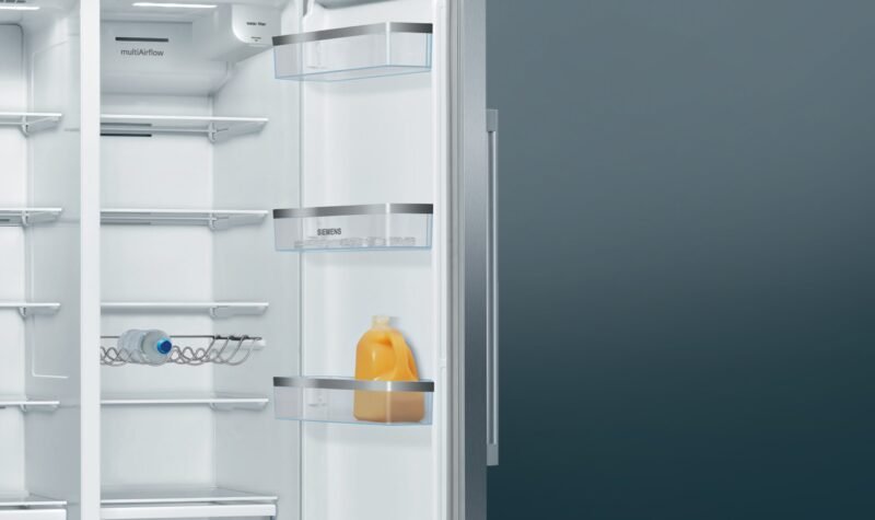 Kühlschrank und gefrierschrank Freistehend - Side-by-Side - Food Center 178.7 x 90.8 cm Stahl gebürstet, anti-fingerprint - KA93DAIEP - Bild 5