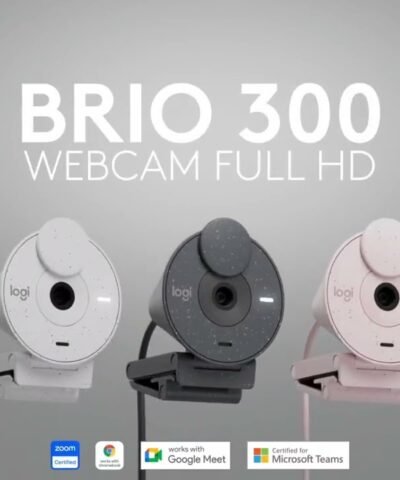 Logitech Webcam Brio 300 Graphite 10