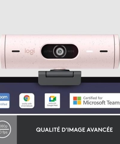 Logitech Webcam Brio 500 Rose 1