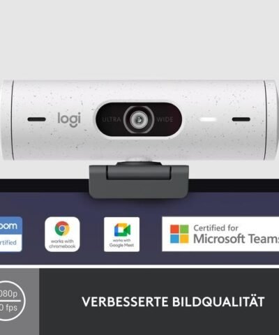 Logitech Webcam Brio 500 Weiss 1