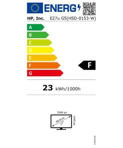 HP Moniteur E27u G5 6N4D3E9 4