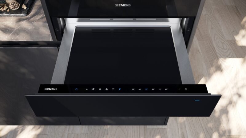 Tiroir chauffant 60 x 14 cm Noir BI710C1B1C - Siemens iQ700 - Bild 3