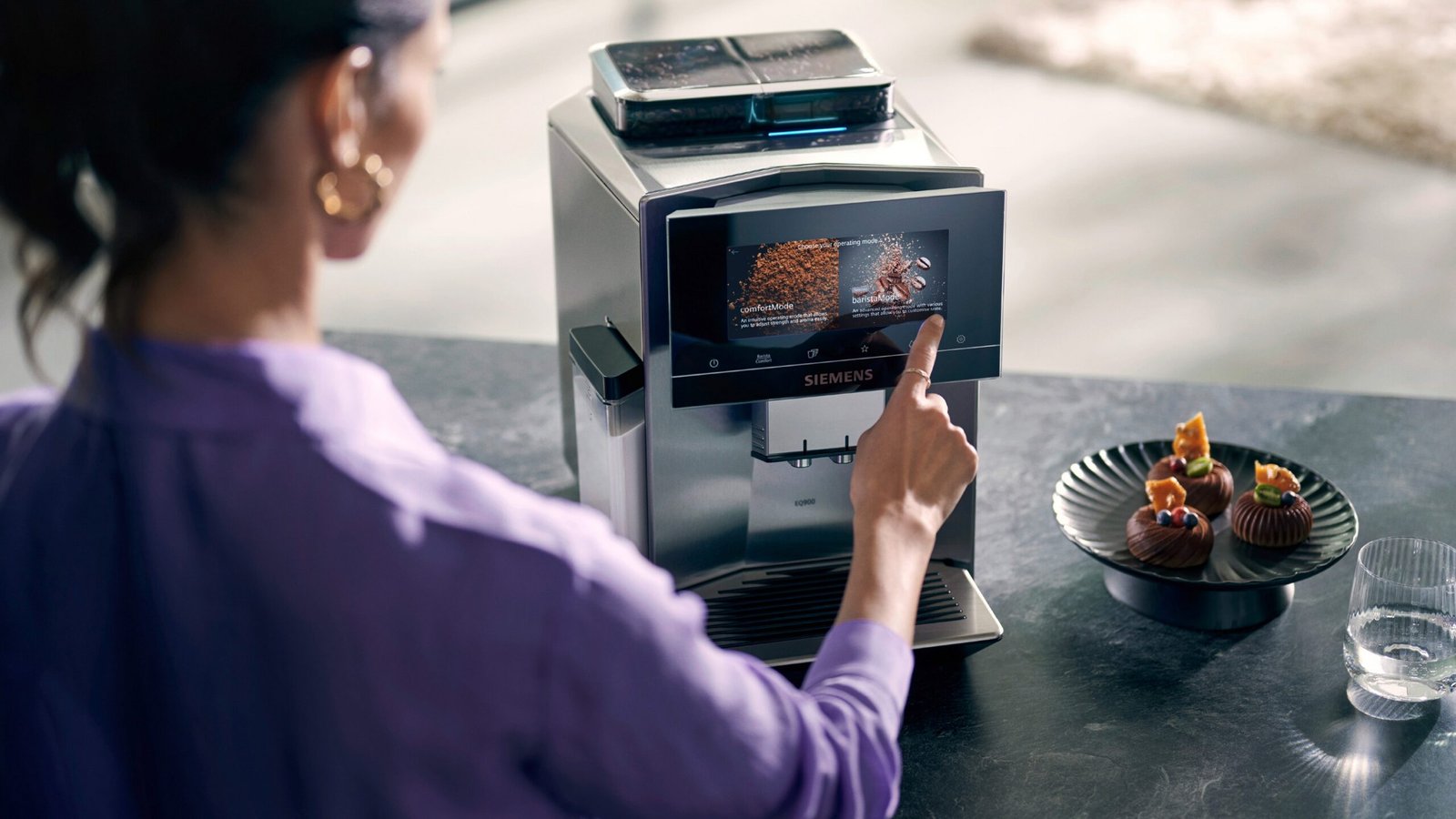 Machine à café automatique  Siemens - Acier inox - TQ907D03 – Image 4