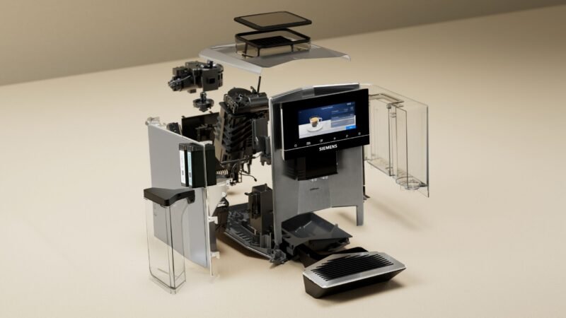 Machine à café automatique  Siemens - Acier inox - TQ903DZ3 – Image 8
