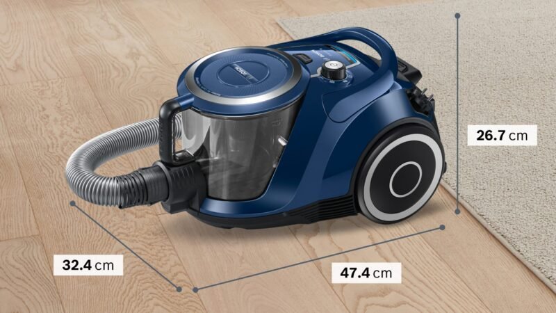 Aspirateur sans sac Bleu nuit - Bosch Série 6 BGC41X36 – Image 2