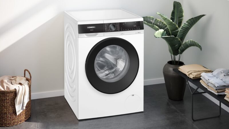 Lave-linge chargement frontal 10 kg 1600 trs/min Pose libre Blanc - Siemens iQ500 WG56G2Z3CH – Image 4