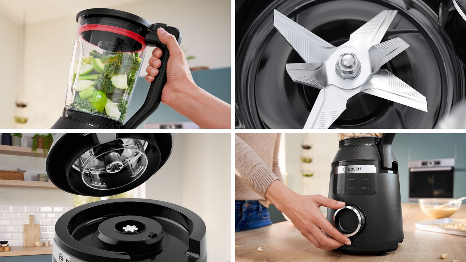 Mixeur haute performance VitaPower 1800 W Noir - Bosch MMBD665B1 – Image 7