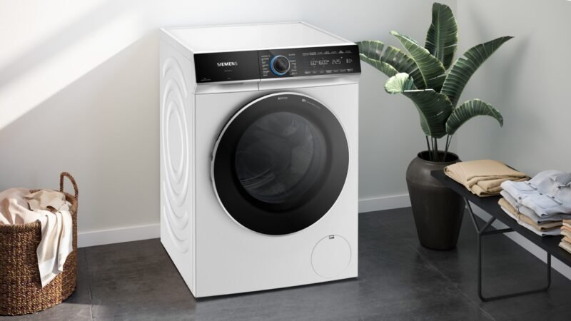 Lave-linge chargement frontal 10 kg 1600 trs/min Pose libre Blanc - Siemens iQ700 WG56B2A5CH – Image 4