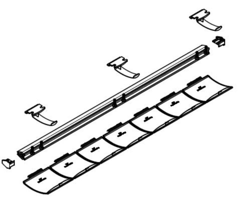 Chemin de câbles horizontal - 1500098