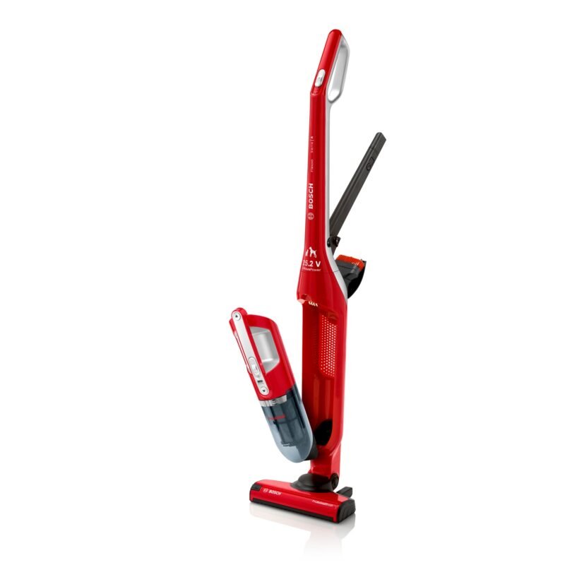 Aspirateur à batterie Flexxo 25.2V Rouge tornade - Bosch Série 4 BBH3ZOO25 – Image 2