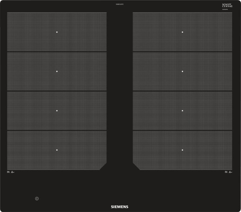 Table de cuisson à induction Encastrable Noir - Siemens EX601LXC1E – Image 2