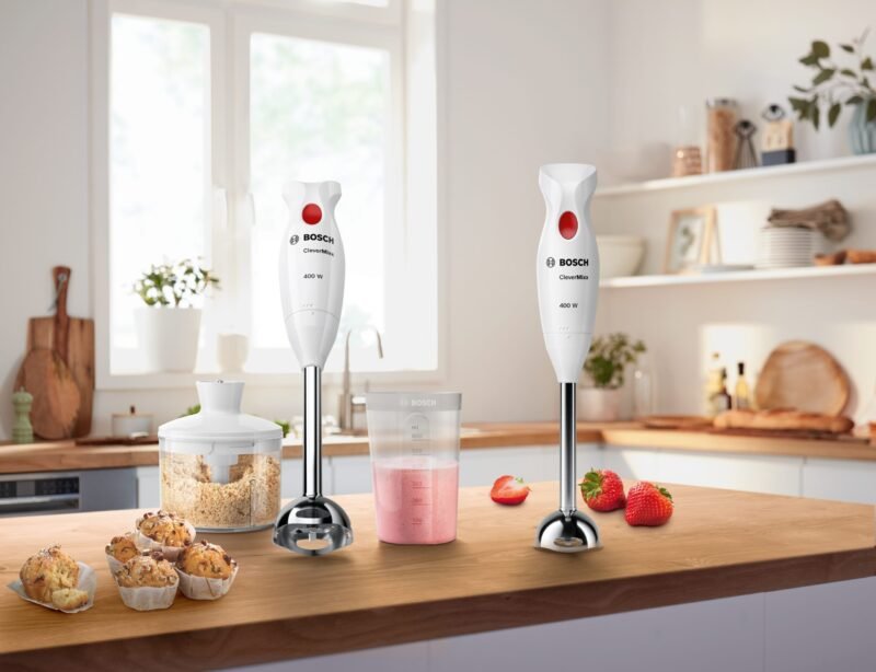 Stabmixer CleverMixx, 400 WATT, Weiss - Bosch MSM24500 - Bild 2