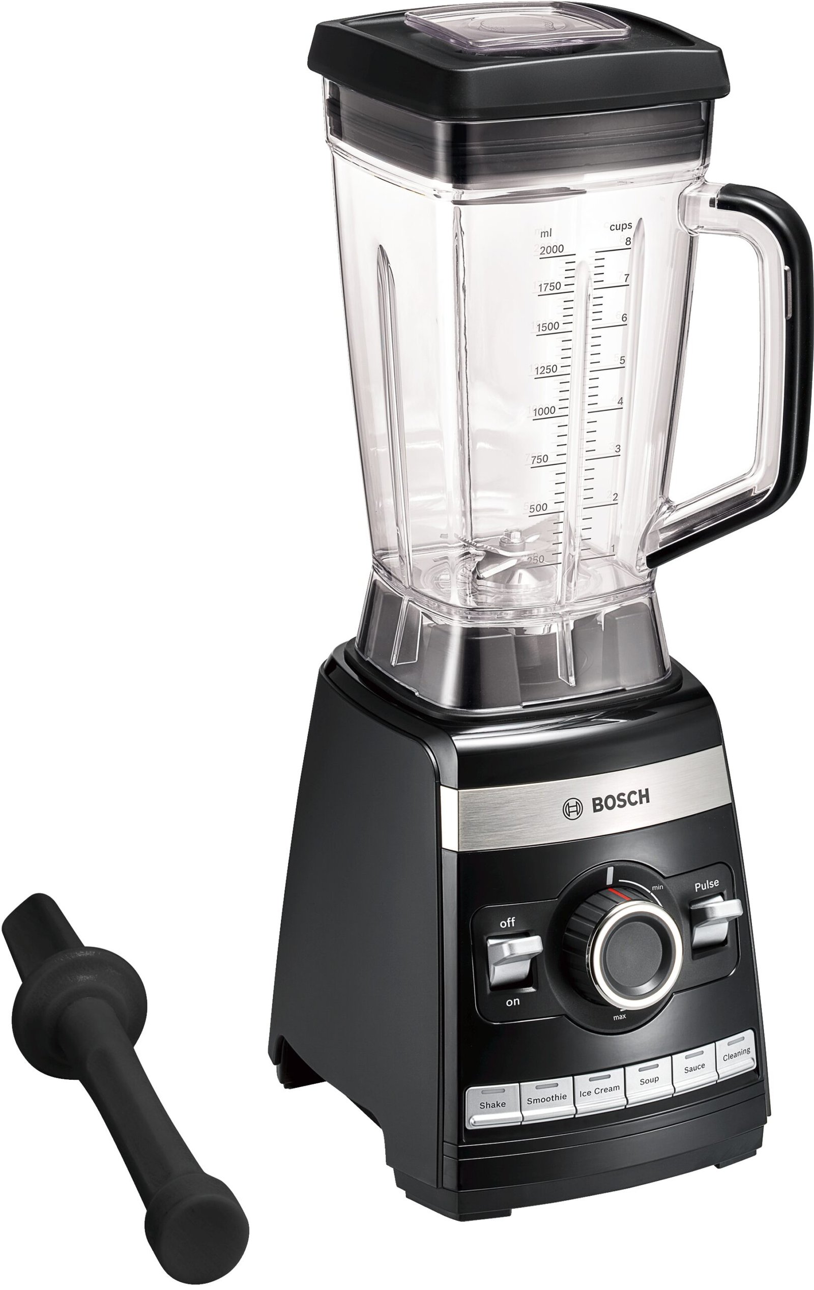 Super blender VitaBoost 1600 W Noir - Bosch MMBH6P6BDE – Image 5