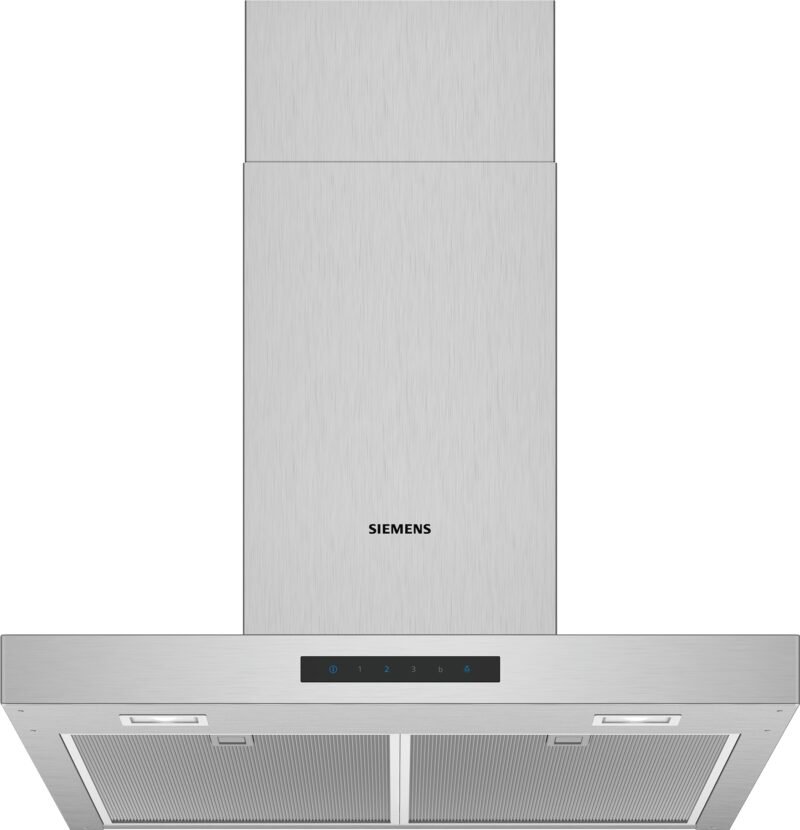 Hotte murale 60 cm Acier inox LC66BBM50 - Encastrable - Siemens iQ300