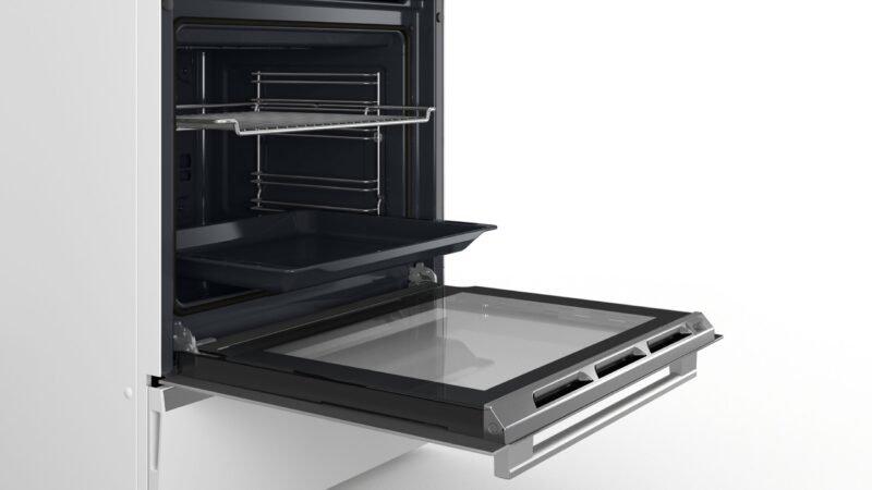 Cuisinière Pose libre Blanc - Bosch Série 6 HKS79R220 – Image 4