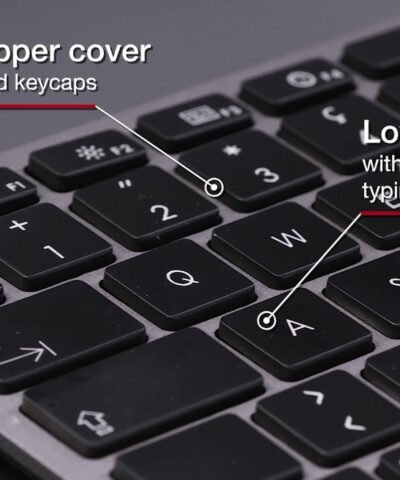 LMP Clavier KB-1243 Argent, Mac CH layout avec pavé numérique 13