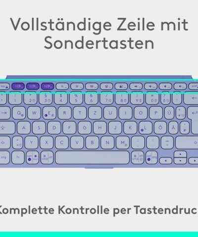 Logitech Tastatur Keys-To-Go 2 lilac 8