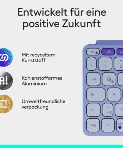 Logitech Tastatur Keys-To-Go 2 lilac 6