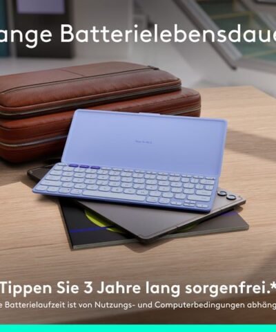 Logitech Tastatur Keys-To-Go 2 lilac 7
