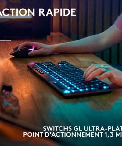 Logitech Clavier de gaming G915 X Lightspeed TKL GL Tactile 2