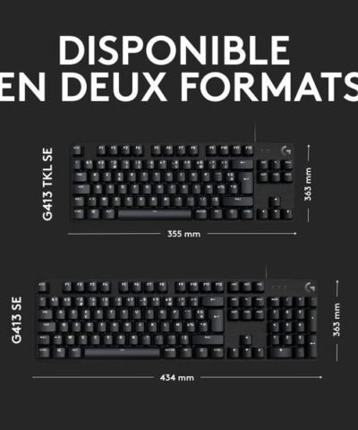 Logitech Clavier de gaming G413 SE 5