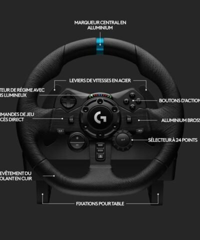 Logitech Volant G923 TRUEFORCE pour PS5 / PS4 / PC 6