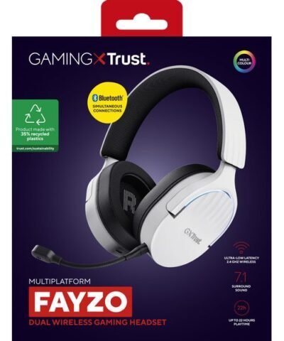 Trust Écouteurs GXT 491W FAYZO Noir/Blanc 8