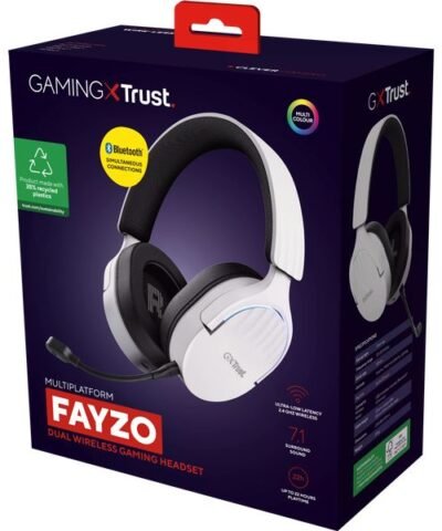 Trust Écouteurs GXT 491W FAYZO Noir/Blanc 7