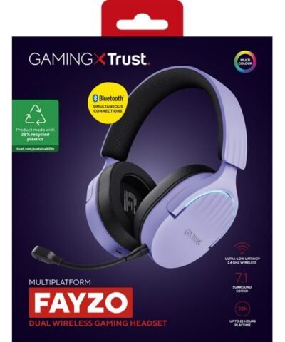 Trust Écouteurs GXT 491P FAYZO Noir/Violet 7