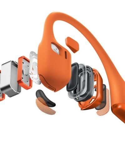 Shokz Écouteurs conduction osseuse OpenRun Pro 2 USB-C Orange 5